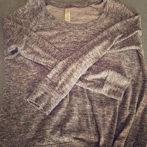 Allison Joy soft grey sweater